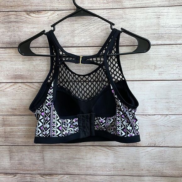 SWIMSUITS FOR ALL SWIM SEXY BIKINI TOP IN BLACK PRINT - Picture 3 of 4